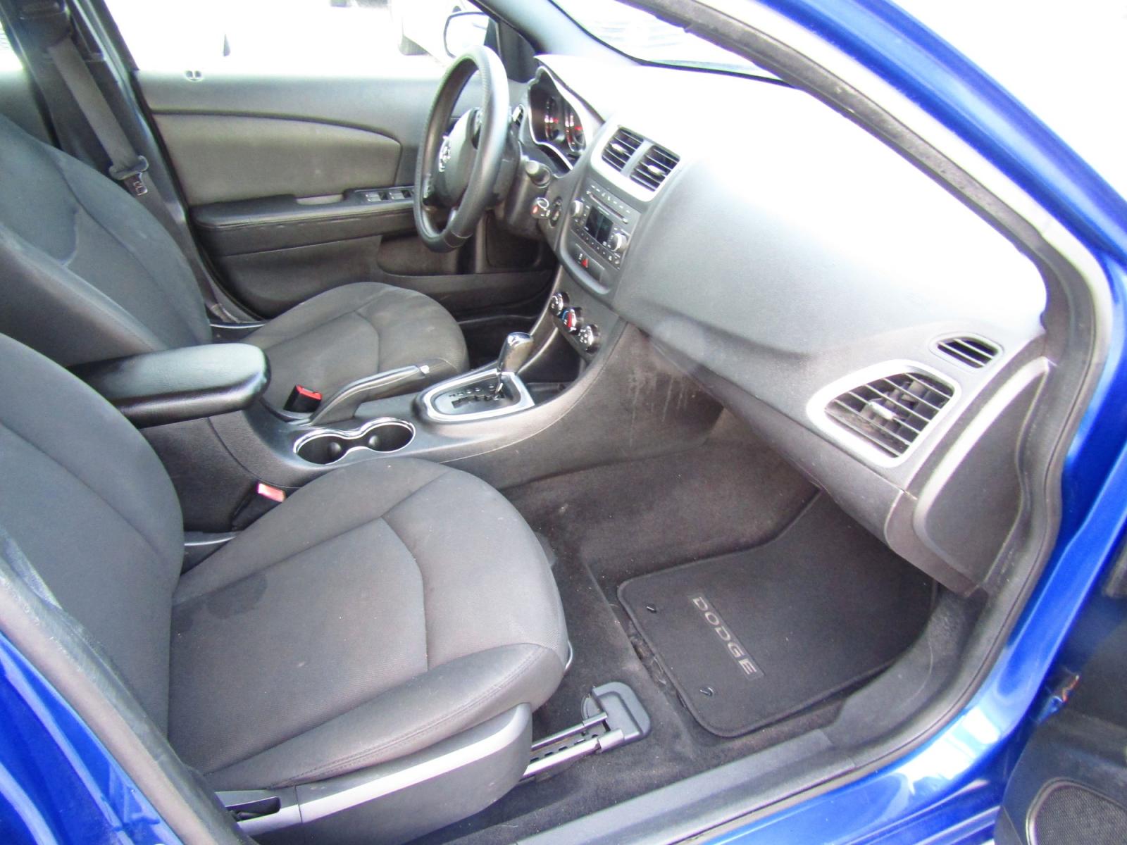 2012 Blue Dodge Avenger SE (1C3CDZAG6CN) with an 3.6L V6 DOHC 24V FFV engine, Automatic transmission, located at 15016 S Hwy 231, Midland City, AL, 36350, (334) 983-3001, 31.306210, -85.495277 - Photo #9